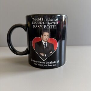 The Office "Michael Scott" Oversized 20 Oz Color Change Coffee Mug/Cup Heart